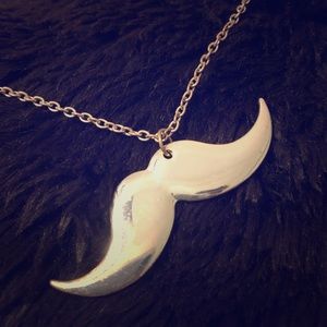 Mustache Necklace
